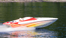 The speedboat